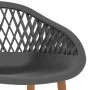 Taburetes de cocina 4 unidades gris de , Taburetes de cocina - Ref: Foro24-248166, Precio: 202,70 €, Descuento: %