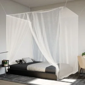 Hanging mosquito net 156 mesh white 220x180x180 cm by , Mosquito nets - Ref: Foro24-4010056, Price: 19,08 €, Discount: %