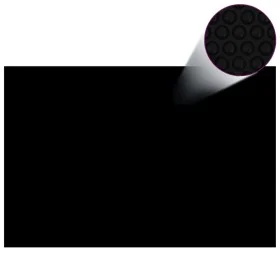 Rectangular PE black pool cover 600x400 cm by vidaXL, Pool covers - Ref: Foro24-92964, Price: 79,28 €, Discount: %