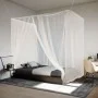 Hanging mosquito net 156 mesh white 220x120x150 cm by , Mosquito nets - Ref: Foro24-4010054, Price: 15,00 €, Discount: %