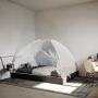 Mongolia 220 mesh white mosquito net with doors 200x200x130 cm by , Mosquito nets - Ref: Foro24-4010049, Price: 25,59 €, Disc...