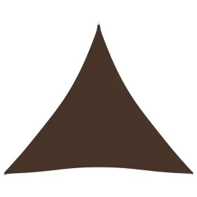 Triangle sail awning Oxford fabric brown 3.6x3.6x3.6 m by vidaXL, Umbrellas - Ref: Foro24-135831, Price: 30,75 €, Discount: %