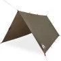 Lona de camping impermeable marrón 306x306 cm de , Tiendas de campaña - Ref: Foro24-4009592, Precio: 31,04 €, Descuento: %