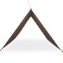 Lona de camping impermeable marrón 306x306 cm de , Tiendas de campaña - Ref: Foro24-4009592, Precio: 30,49 €, Descuento: %