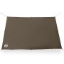 Lona de camping impermeable marrón 306x306 cm de , Tiendas de campaña - Ref: Foro24-4009592, Precio: 30,49 €, Descuento: %