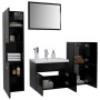 Badezimmerset aus schwarzem Sperrholz-Möbeln von , Badezimmermöbel - Ref: Foro24-3070911, Preis: 164,91 €, Rabatt: %