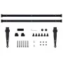 Mini-Schiebetür-Set aus Kohlenstoffstahl, 200 cm von vidaXL, Türrahmen - Ref: Foro24-148022, Preis: 29,90 €, Rabatt: %