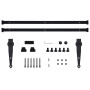 Mini-Schiebetür-Set aus Kohlenstoffstahl, 200 cm von vidaXL, Türrahmen - Ref: Foro24-148022, Preis: 30,41 €, Rabatt: %