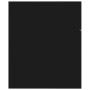 Engineered wood black bathroom furniture set by , Bathroom furniture - Ref: Foro24-3071046, Price: 186,40 €, Discount: %