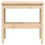 Solid pine wood console table 80x40x75 cm by , Side tables - Ref: Foro24-814304, Price: 63,94 €, Discount: %