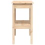 Solid pine wood console table 80x40x75 cm by , Side tables - Ref: Foro24-814304, Price: 64,43 €, Discount: %