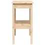 Solid pine wood console table 80x40x75 cm by , Side tables - Ref: Foro24-814304, Price: 63,94 €, Discount: %