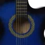 12-piece Western guitar set with equalizer and 6 blue strings by , Guitars - Ref: Foro24-70141, Price: 113,20 €, Discount: %