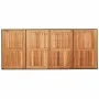 Mesa de jardín superficie madera acacia ratán negro 190x80x75cm de , Mesas de jardín - Ref: Foro24-365600, Precio: 223,29 €, ...