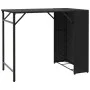 Juego de comedor de jardín plegable 5 piezas ratán PE negro by , Garden sets - Ref: Foro24-365944, Price: 164,49 €, Discount: %