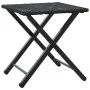Juego de comedor de jardín plegable 5 piezas ratán PE negro by , Garden sets - Ref: Foro24-365944, Price: 164,49 €, Discount: %