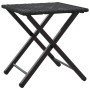 Juego de comedor de jardín plegable 5 piezas ratán PE negro by , Garden sets - Ref: Foro24-365944, Price: 167,66 €, Discount: %
