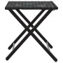 Juego de comedor de jardín plegable 5 piezas ratán PE negro by , Garden sets - Ref: Foro24-365944, Price: 164,49 €, Discount: %