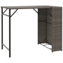 Juego de comedor de jardín plegable 5 piezas ratán PE gris von , Gartensets - Ref: Foro24-365946, Preis: 171,65 €, Rabatt: %