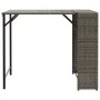Juego de comedor de jardín plegable 5 piezas ratán PE gris by , Garden sets - Ref: Foro24-365946, Price: 168,40 €, Discount: %