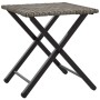 Juego de comedor de jardín plegable 5 piezas ratán PE gris von , Gartensets - Ref: Foro24-365946, Preis: 171,65 €, Rabatt: %