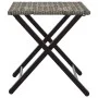 Juego de comedor de jardín plegable 5 piezas ratán PE gris by , Garden sets - Ref: Foro24-365946, Price: 168,40 €, Discount: %