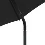 Sofá jardín 2 plazas con sombrilla y taburetes ratán PE negro by , Outdoor sofas - Ref: Foro24-365883, Price: 239,50 €, Disco...