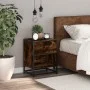 Mesita de noche madera de ingeniería roble ahumado 40x31x50 cm von , Nachttische - Ref: Foro24-848688, Preis: 41,99 €, Rabatt: %