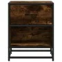 Mesita de noche madera de ingeniería roble ahumado 40x31x50 cm von , Nachttische - Ref: Foro24-848688, Preis: 41,99 €, Rabatt: %
