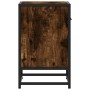Mesita de noche madera de ingeniería roble ahumado 40x31x50 cm by , Nightstands - Ref: Foro24-848688, Price: 42,53 €, Discoun...