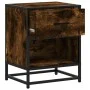 Mesita de noche madera de ingeniería roble ahumado 40x31x50 cm von , Nachttische - Ref: Foro24-848688, Preis: 41,99 €, Rabatt: %