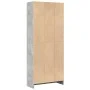 Estantería de madera de ingeniería gris hormigón 60x24x143 cm de , Librerías y estanterías - Ref: Foro24-857815, Precio: 52,7...