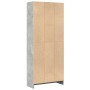 Estantería de madera de ingeniería gris hormigón 60x24x143 cm von , Bücherregale und Regale - Ref: Foro24-857815, Preis: 53,4...