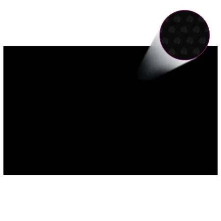 Cubierta de piscina rectangular PE negro 1000x600 cm de vidaXL, Cubiertas para piscina - Ref: Foro24-92966, Precio: 179,77 €,...