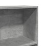 Estantería de madera de ingeniería gris hormigón 60x24x143 cm von , Bücherregale und Regale - Ref: Foro24-857815, Preis: 53,4...