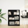 Estantería de madera de ingeniería negra 80x24x109 cm von , Bücherregale und Regale - Ref: Foro24-857836, Preis: 57,08 €, Rab...