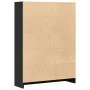 Estantería de madera de ingeniería negra 80x24x109 cm von , Bücherregale und Regale - Ref: Foro24-857836, Preis: 54,58 €, Rab...