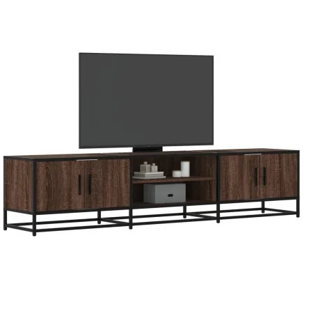 Mueble para TV madera de ingeniería roble marrón 180x35x41 cm von , TV-Möbel - Ref: Foro24-3300779, Preis: 108,65 €, Rabatt: %