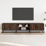 Mueble para TV madera de ingeniería roble marrón 180x35x41 cm by , TV Furniture - Ref: Foro24-3300779, Price: 109,99 €, Disco...