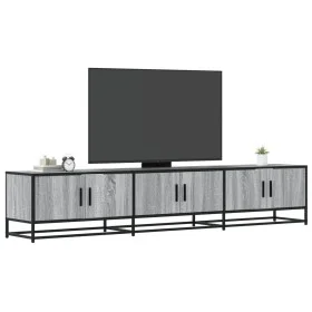 Mueble para TV madera de ingeniería gris Sonoma 210x35x41 cm de , Muebles TV - Ref: Foro24-3300793, Precio: 124,12 €, Descuen...