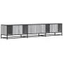 Mueble para TV madera de ingeniería gris Sonoma 210x35x41 cm by , TV Furniture - Ref: Foro24-3300793, Price: 124,12 €, Discou...