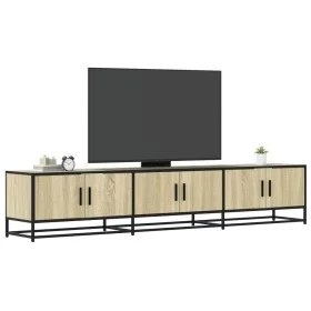 Mueble para TV madera de ingeniería roble Sonoma 210x35x41 cm de , Muebles TV - Ref: Foro24-3300791, Precio: 121,73 €, Descue...
