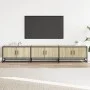 Mueble para TV madera de ingeniería roble Sonoma 210x35x41 cm by , TV Furniture - Ref: Foro24-3300791, Price: 121,73 €, Disco...