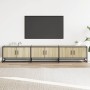 Mueble para TV madera de ingeniería roble Sonoma 210x35x41 cm by , TV Furniture - Ref: Foro24-3300791, Price: 123,31 €, Disco...