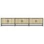 Mueble para TV madera de ingeniería roble Sonoma 210x35x41 cm by , TV Furniture - Ref: Foro24-3300791, Price: 121,73 €, Disco...