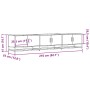 Mueble para TV madera de ingeniería roble Sonoma 210x35x41 cm by , TV Furniture - Ref: Foro24-3300791, Price: 123,31 €, Disco...