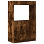 Aparador de madera de ingeniería roble ahumado 63x33x100 c de , Librerías y estanterías - Ref: Foro24-855101, Precio: 56,57 €