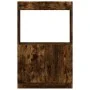 Aparador de madera de ingeniería roble ahumado 63x33x100 c von , Bücherregale und Regale - Ref: Foro24-855101, Preis: 55,96 €...