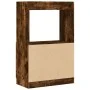 Aparador de madera de ingeniería roble ahumado 63x33x100 c von , Bücherregale und Regale - Ref: Foro24-855101, Preis: 55,96 €...