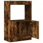 Aparador de madera de ingeniería roble ahumado 63x33x100 c von , Bücherregale und Regale - Ref: Foro24-855101, Preis: 55,96 €...